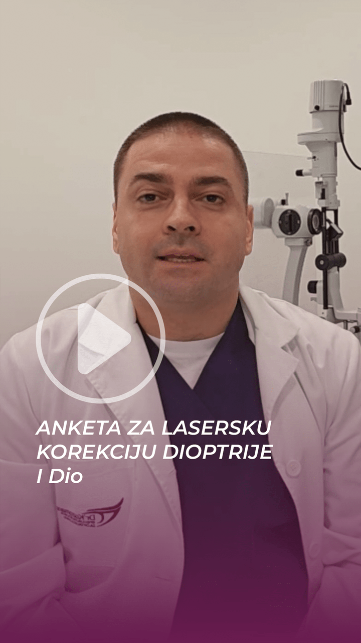 laserska korekcija dioptrije, dr kozomara, oftalmolog banja luka